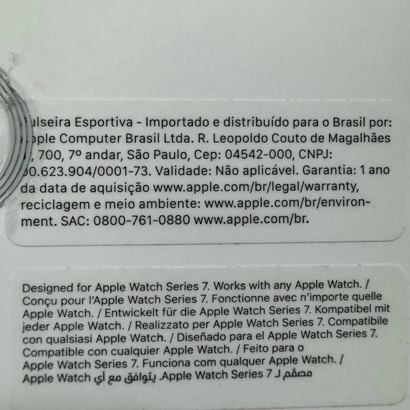 Apple Watch Sport band Abyss blue 41mm - Picture 5 of 8